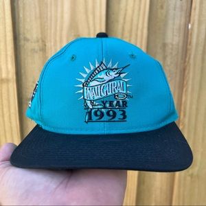 VTG Florida Marlins 1993 Inaugural Season Sports Specialties Snapback Hat NEW